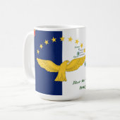 ポルトガル語フォーク芸術 コーヒーマグカップ (正面左)