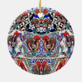 ポルトガル語フォーク芸術 セラミックオーナメント (裏面)