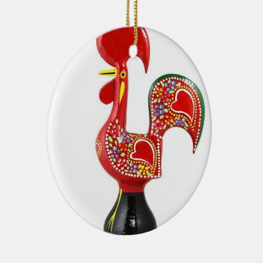 ポルトガル語フォーク芸術 セラミックオーナメント (右)