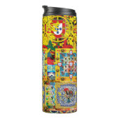 ポルトガル語フォーク芸術 タンブラー (回転右)