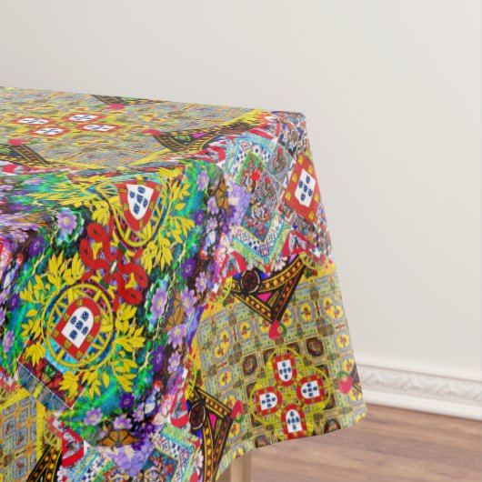 ポルトガル語フォーク芸術 テーブルクロス (インサイチュ)