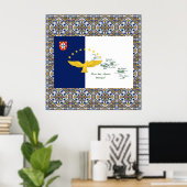 ポルトガル語フォーク芸術 ポスター (ホームオフィス)