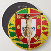 ポルトガル語フォーク芸術 缶バッジ (正面&裏面)