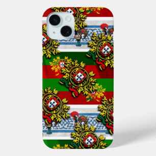ポルトガル語フォーク芸術 iPhone 15 MINIケース