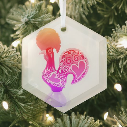 ポルトガル語フォーク音楽 ガラスオーナメント (インサイチュ)