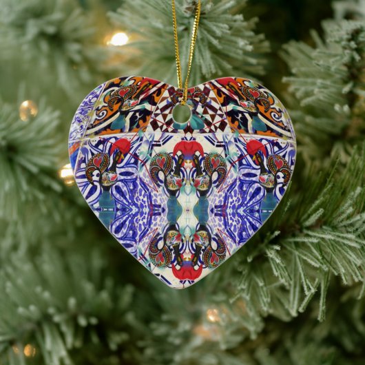 ポルトガル語フォーク音楽 セラミックオーナメント (ツリー)