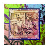 ポルトガル語フォーク タイル (正面)