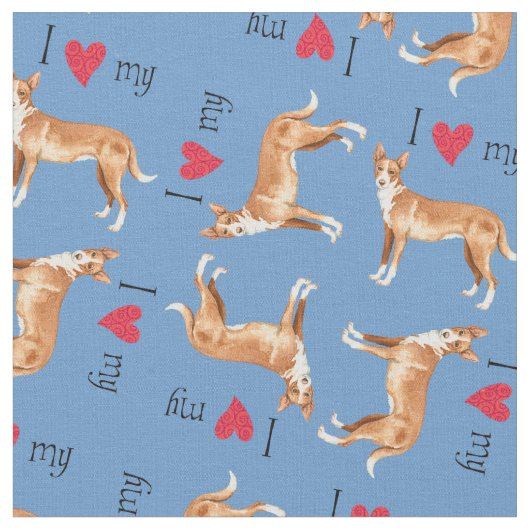 ポルトガル語ポデゴが大好き ファブリック (クローズアップ)