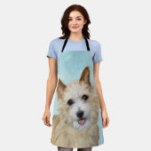 ポルトガル語ポデゴ・ペケノ絵画のオリジナル- Art エプロン (着用した状態)