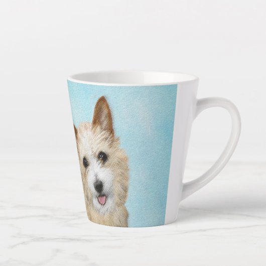 ポルトガル語ポデゴ・ペケノ絵画のオリジナル- Art カフェラテマグ (右)