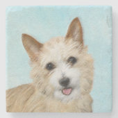 ポルトガル語ポデゴ・ペケノ絵画のオリジナル- Art ストーンコースター (正面)