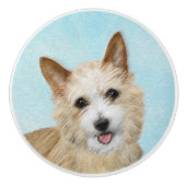 ポルトガル語ポデゴ・ペケノ絵画のオリジナル- Art セラミックノブ (正面)