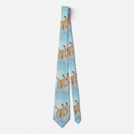 ポルトガル語ポデゴ・ペケノ絵画のオリジナル- Art ネクタイ (正面)