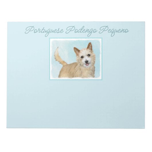 ポルトガル語ポデゴ・ペケノ絵画のオリジナル- Art ノートパッド (正面)