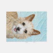 ポルトガル語ポデゴ・ペケノ絵画のオリジナル- Art フリースブランケット (正面(横))