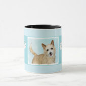 ポルトガル語ポデゴ・ペケノ絵画のオリジナル- Art マグカップ (中央)