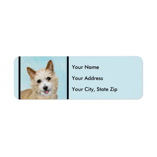 ポルトガル語ポデゴ・ペケノ絵画のオリジナル- Art ラベル (正面)