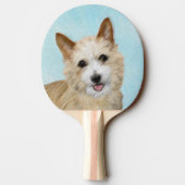 ポルトガル語ポデゴ・ペケノ絵画のオリジナル- Art 卓球ラケット (裏面)