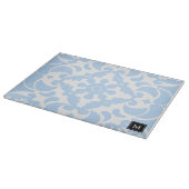 ポルトガル語モノグラム地中海の青 カッティングボード (角)