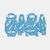 ポルトガル語リスボンサーディンパターンアズレジョスブルー フェイバーボックス (折り畳みなし)