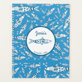 ポルトガル語リスボンサーディンパターンアズレジョスブルー プランナー手帳