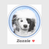 ポルトガル語絵画ウォータードッグ – Dog Art シール (シート)