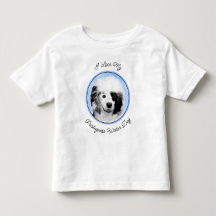 ポルトガル語絵画ウォータードッグ – Dog Art トドラーTシャツ