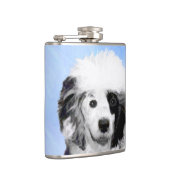 ポルトガル語絵画ウォータードッグ – Dog Art フラスク (右)