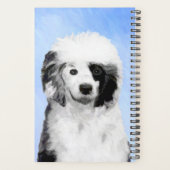 ポルトガル語絵画ウォータードッグ – Dog Art プランナー手帳 (裏面)