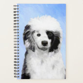 ポルトガル語絵画ウォータードッグ – Dog Art プランナー手帳 (正面)