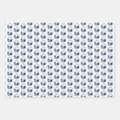 ポルトガル語絵画ウォータードッグ – Dog Art ラッピングペーパーシート (正面2)