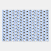 ポルトガル語絵画ウォータードッグ – Dog Art ラッピングペーパーシート (正面)