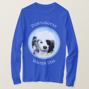 ポルトガル語絵画ウォータードッグ – Dog Art Tシャツ