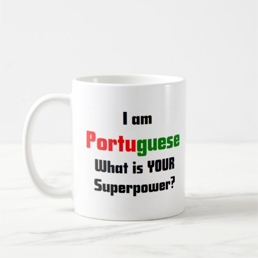 ポルトガル語 コーヒーマグカップ (左)