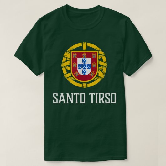 ポルトガル語(サントティルソ) Tシャツ (デザイン正面)