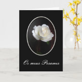 ポルトガル語：ペソ/コンデンシアス カード (黄色い花)