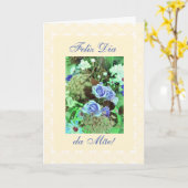 ポルトガル語: 母の日! カード (黄色い花)