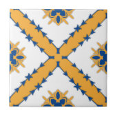 ポルトガル語(白い青いオレンジ地中海の) タイル (正面)