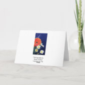 ポルトガル語: 誕生日のばらRosas de aniversarioo カード (裏面)