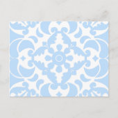 ポルトガル語(青スペインの地中海の) シーズンポストカード (正面)