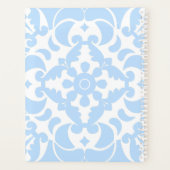 ポルトガル語(青スペインの地中海の) プランナー手帳 (裏面)