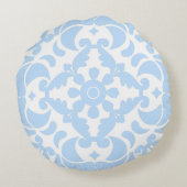 ポルトガル語(青スペインの地中海の) ラウンドクッション (裏面)