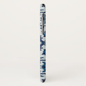 ポルトガル語(青)アズレホスフローラタイル模様 Case-Mate iPhoneケース (裏面/左)