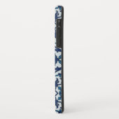 ポルトガル語（青）アズレホスフローラタイル模様 Case-Mate iPhoneケース (裏面/左)