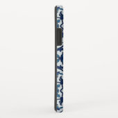 ポルトガル語（青）アズレホスフローラタイル模様 Case-Mate iPhoneケース (裏面/右)