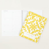 ポルトガル語(黄色スペインの地中海の) プランナー手帳 (ディスプレー)