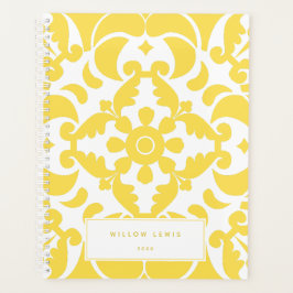 ポルトガル語(黄色スペインの地中海の) プランナー手帳