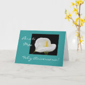 ポルトガル語: Aniversario da mãe/のお母さんの誕生日 カード (黄色い花)