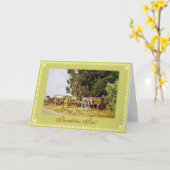 ポルトガル語: Parabéns Pai/パパの誕生日 カード (黄色い花)