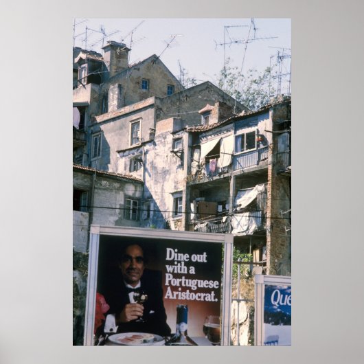 ポルトガル貴族と食事をする ポスター (正面)